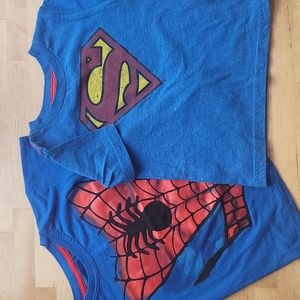 DC and Marvel tees
